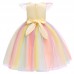 【2Y-11Y】Girls Net Yarn Unicorn Princess Dress