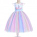 【2Y-11Y】Girls Net Yarn Unicorn Princess Dress