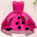 【2Y-11Y】Girls Sweet Polka Dot Print Sleeveless Princess Dress - 3618