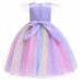 【2Y-11Y】Girls Net Yarn Unicorn Princess Dress