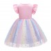 【3Y-11Y】Girl Unicorn Princess Dress - 33274