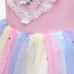 【3Y-11Y】Girl Unicorn Princess Dress - 33274