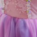 【3Y-11Y】Girls Sweet Butterfly Puff Sleeve Mesh Princess Dress