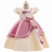 【3Y-11Y】Girls Sweet Embroidered Bowknot Puff Sleeve Princess Dress