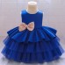 【6M-11Y】Girls Cake Princess Christening Gown - 3625