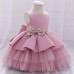 【6M-11Y】Girls Cake Princess Christening Gown - 3625