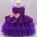 【6M-11Y】Girls Cake Princess Christening Gown - 3625