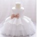 【6M-11Y】Girls Cake Princess Christening Gown - 3625