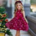 【12M-6Y】Girls Snowflake Pattern Mesh Sleeveless Princess Dress