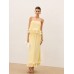 Pleated Layered Ruffle Skirt Set Pleated Layered Ruffle Skirt Set