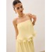 Pleated Layered Ruffle Skirt Set Pleated Layered Ruffle Skirt Set