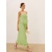 Pleated Layered Ruffle Skirt Set Pleated Layered Ruffle Skirt Set